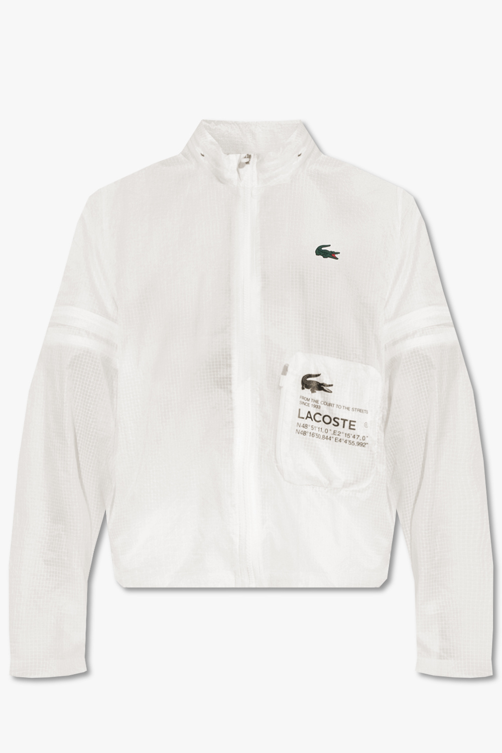 Lacoste clearance suit jacket